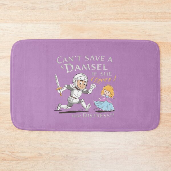Item preview, Can't Save A Damsel If She Loves Her Distress  designed and sold by Flirt-Teez.