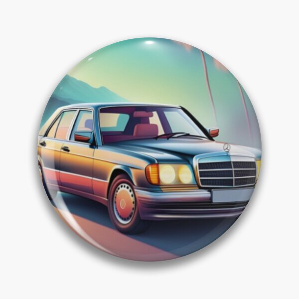 Item preview, Legendary Mercedes Benz W124 designed and sold by ArtByCamillus.