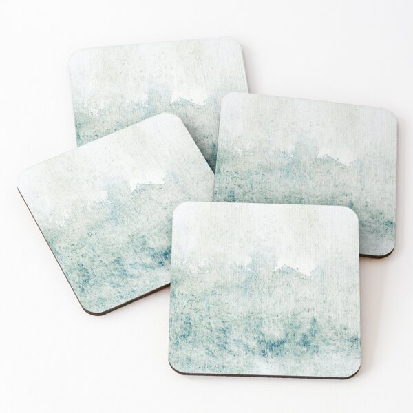 Item preview, Grunge light watercolor texture teal blue color designed and sold by FleurDesign.