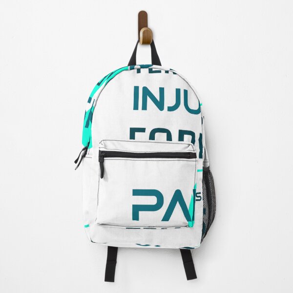 Item preview, PAIN IS TEMPORARY, INJURY IS FOREVER. TAKE IT SLOW - RHABDO APPAREL designed and sold by RhabdoApparel.
