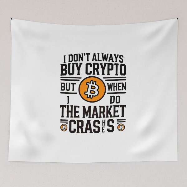 Item preview, Fynny Bitcoin Cryptocurrency Quote designed and sold by NoCompetition.