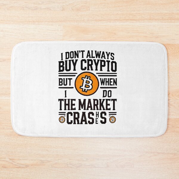 Item preview, Fynny Bitcoin Cryptocurrency Quote designed and sold by NoCompetition.