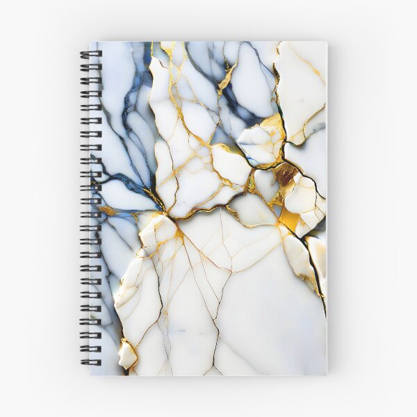 Item preview, Abstract Marble IMAGE PRINT ONLY (not real Marble) White Navy Gold designed and sold by Beachy.