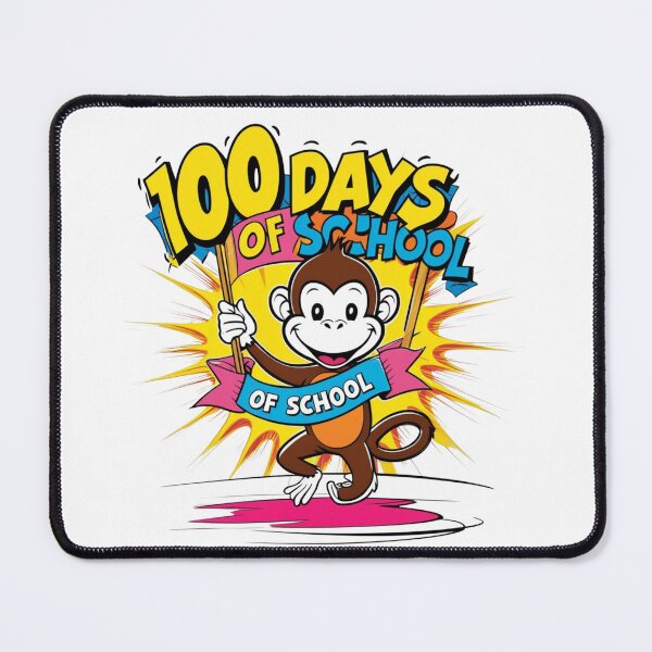 Item preview, 100 Days of School Celebration - Monkey Fun Graphic Tee designed and sold by sidx20.