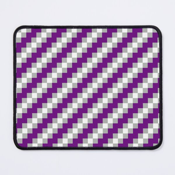Item preview, Greysexual Pixel Stripes designed and sold by NewtsNovelty.