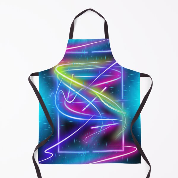 Item preview, Neon Lines Abstract designed and sold by AbeeRedB.