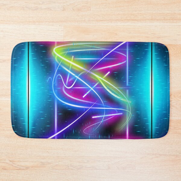 Item preview, Neon Lines Abstract designed and sold by AbeeRedB.