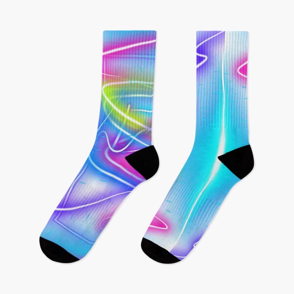 Item preview, Neon Lines Abstract designed and sold by AbeeRedB.