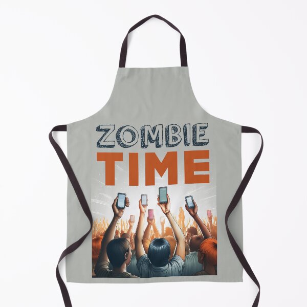 Item preview, zombie time technology modern life quotes designed and sold by La Loca.