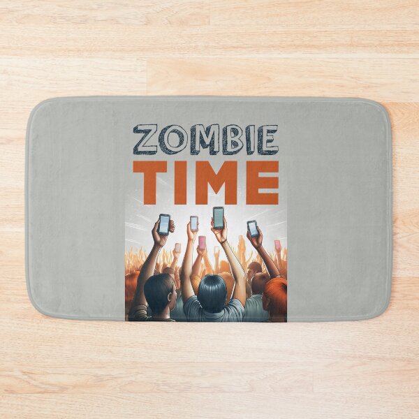 Item preview, zombie time technology modern life quotes designed and sold by La Loca.