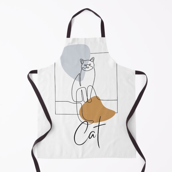 Item preview, Minimalist Cat Line Art - Cat lover designed and sold by ArTo-Wear.
