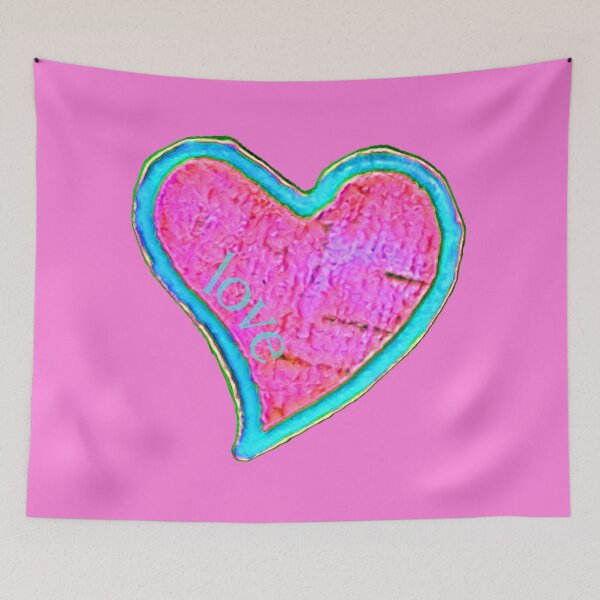 Item preview, Loveheart pink and blue designed and sold by FlossOrFi.
