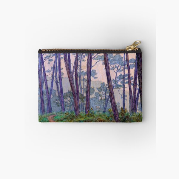 Item preview, Loguivy Woodlands France 1897 Henri Rivière designed and sold by RocketshipRetro.