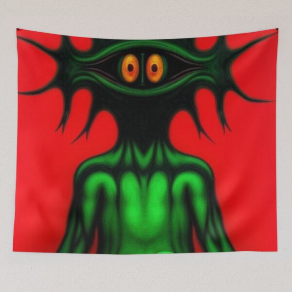 Item preview, Abstract Alien Robot Art designed and sold by TheDarkWardrobe.