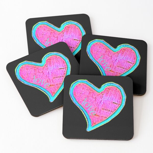 Item preview, Loveheart pink and blue designed and sold by FlossOrFi.