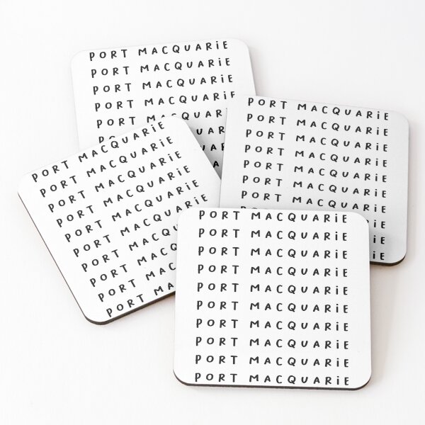 Item preview, Port Macquarie | Typography Design | Minimalist Aesthetic designed and sold by RM-Journey.
