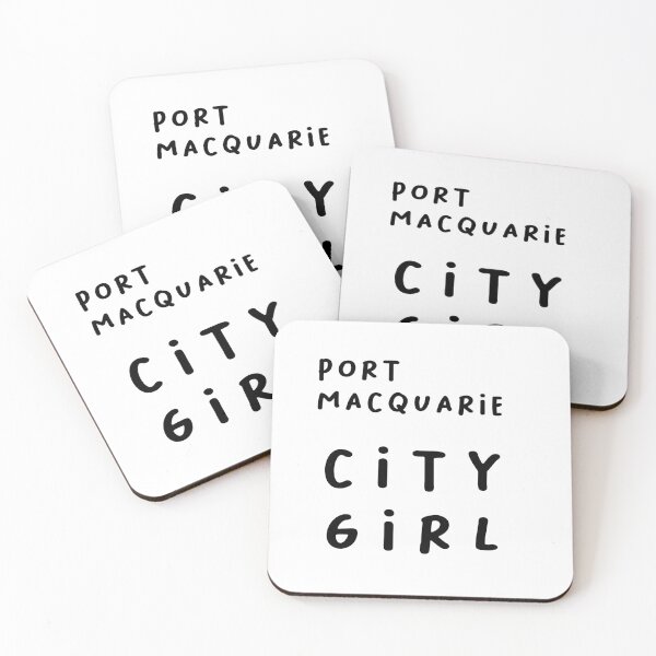 Item preview, Port Macquarie CITY GIRL | Typography Design | Minimalist Aesthetic designed and sold by RM-Journey.