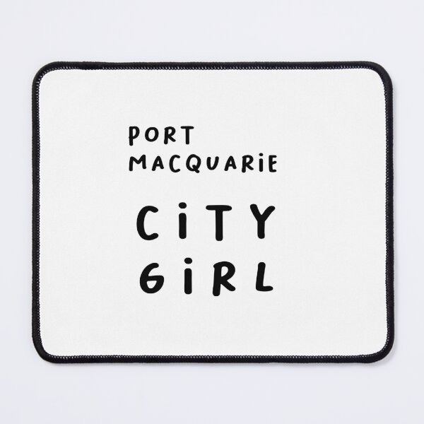 Item preview, Port Macquarie CITY GIRL | Typography Design | Minimalist Aesthetic designed and sold by RM-Journey.