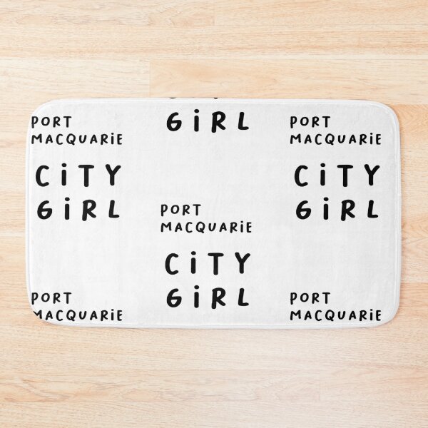 Item preview, Port Macquarie CITY GIRL | Typography Design | Minimalist Aesthetic designed and sold by RM-Journey.