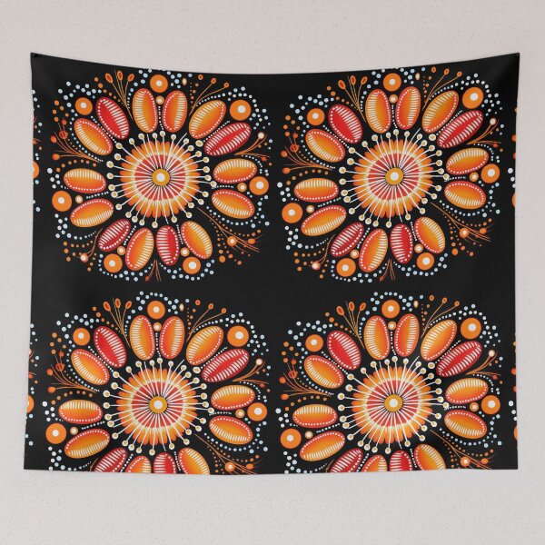 Item preview, Retro Mandala Design designed and sold by Sol-threads.