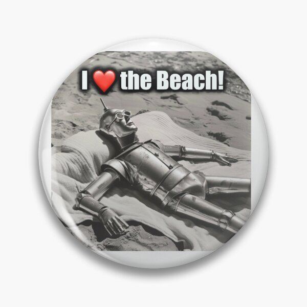 Item preview, The Tin Man at the Beach designed and sold by RoninWorkshop.