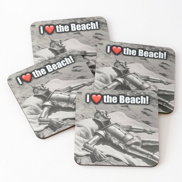 Item preview, The Tin Man at the Beach designed and sold by RoninWorkshop.