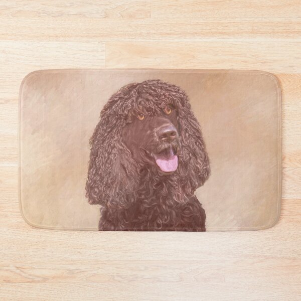 Item preview, Irish Water Spaniel Painting Original Dog Art designed and sold by alpendesigns.