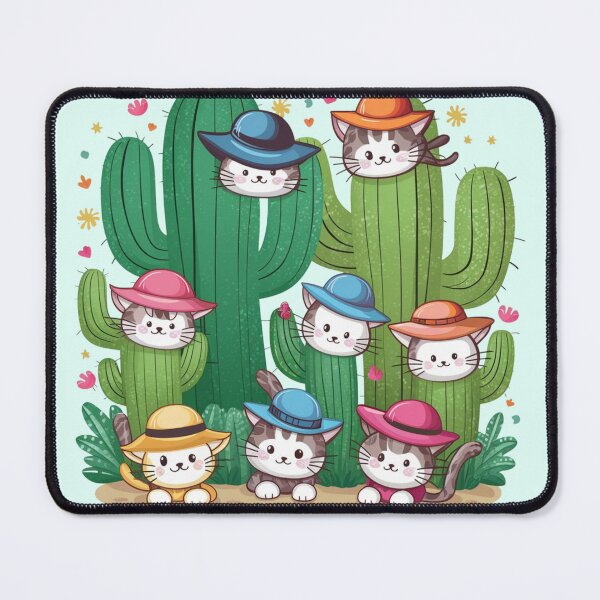 Item preview, Cartoon Cute Cat with Hat designed and sold by artukiyo.