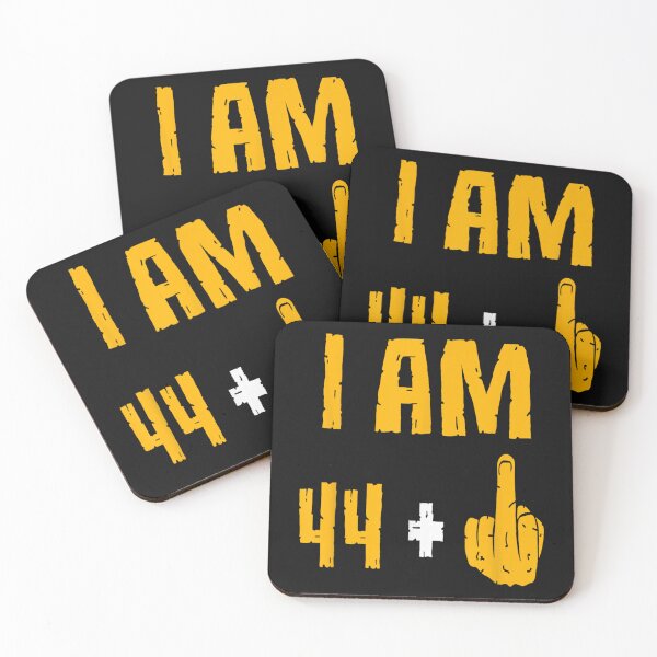 Item preview, I Am 44 Plus 1 Middle Finger designed and sold by skeastore.