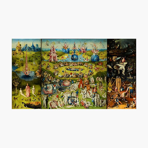 Item preview, The Garden of Earthly Delights - Garden of earthly delights by hieronymus bosch designed and sold by TeeARTHY.