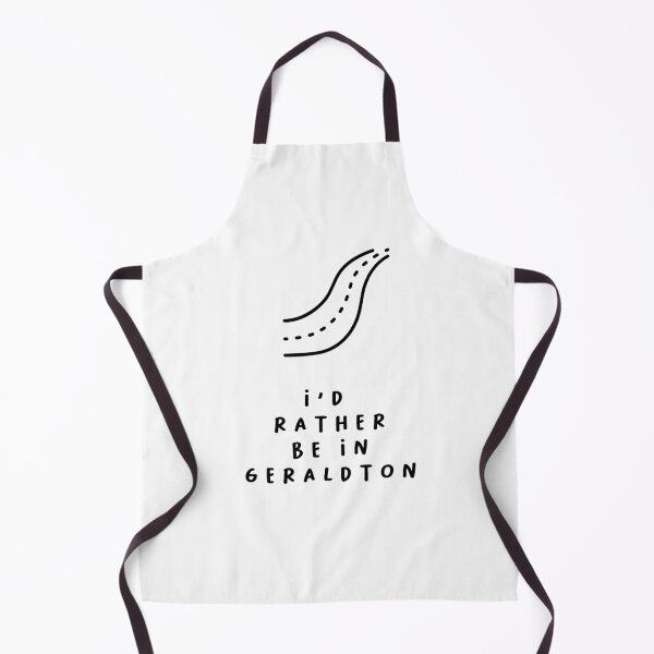 Item preview, I'd Rather be in Geraldton | Typography Design | Minimalist Aesthetic designed and sold by RM-Journey.