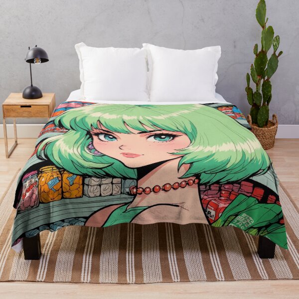 Item preview, Anime gir with green hair at the shop designed and sold by Millionsxi.