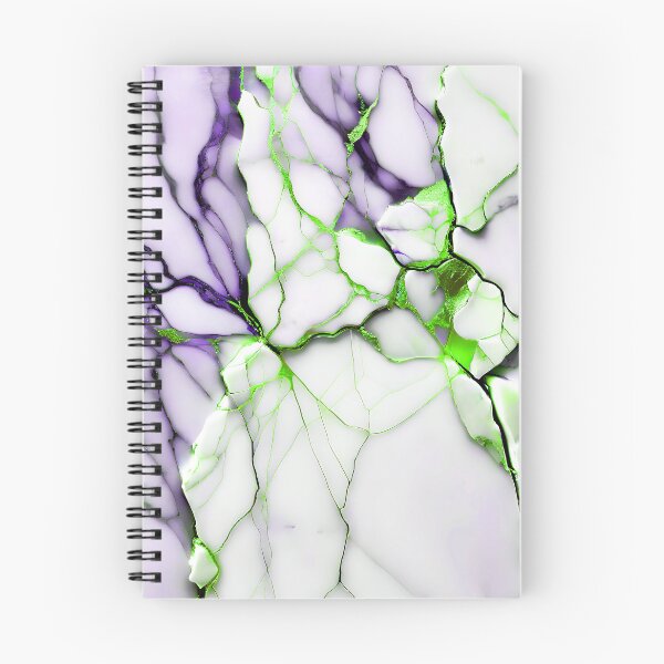 Item preview, Abstract Marble IMAGE PRINT ONLY (not real Marble) White Violet Lime designed and sold by Beachy.