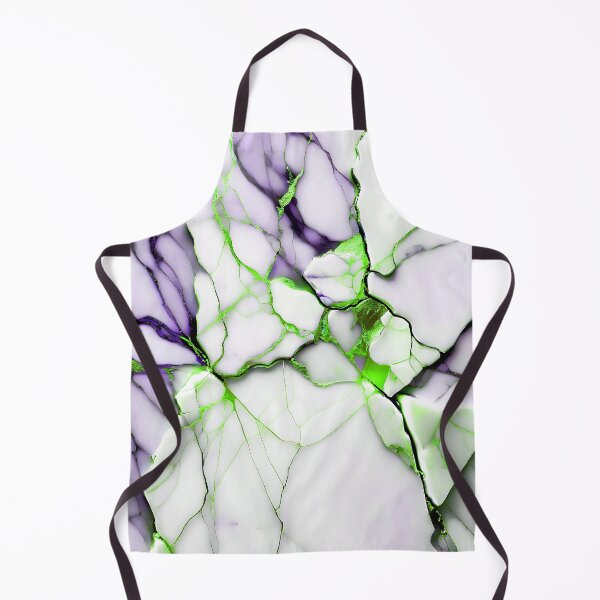 Item preview, Abstract Marble IMAGE PRINT ONLY (not real Marble) White Violet Lime designed and sold by Beachy.