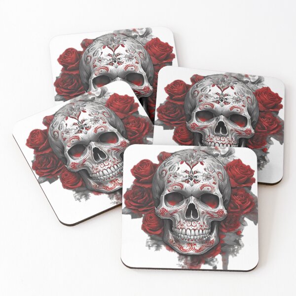 Item preview, Skull & Roses  designed and sold by Zenvo.
