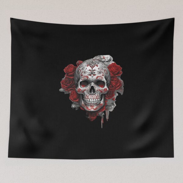 Item preview, Skull & Roses  designed and sold by Zenvo.
