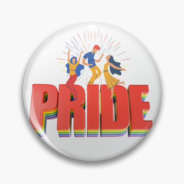 Item preview, Pride Celebration Art with Vibrant Figures designed and sold by DesignAnother.