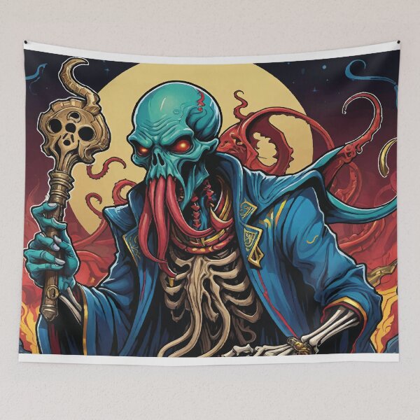 Item preview, Skeletal Cthulhu. designed and sold by maulbang.
