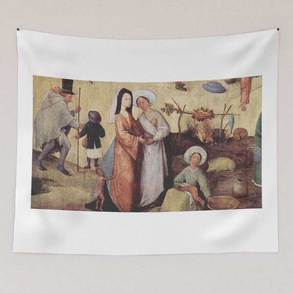 Item preview,  The Haywain Triptych Painting by Hieronymus Bosch designed and sold by TeeARTHY.