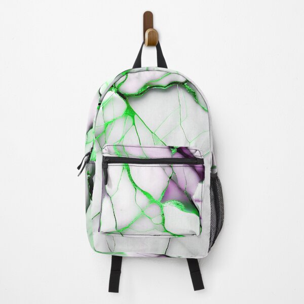 Item preview, Abstract Marble IMAGE PRINT ONLY (not real Marble) White Lilac Green designed and sold by Beachy.