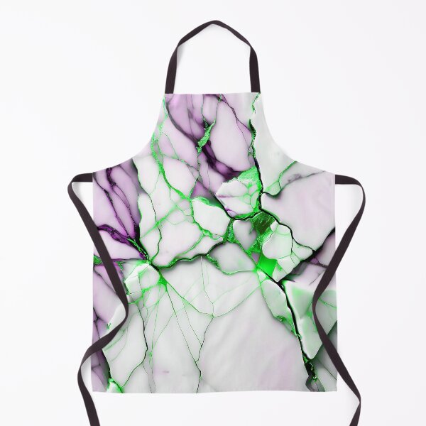 Item preview, Abstract Marble IMAGE PRINT ONLY (not real Marble) White Lilac Green designed and sold by Beachy.