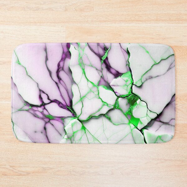 Item preview, Abstract Marble IMAGE PRINT ONLY (not real Marble) White Lilac Green designed and sold by Beachy.