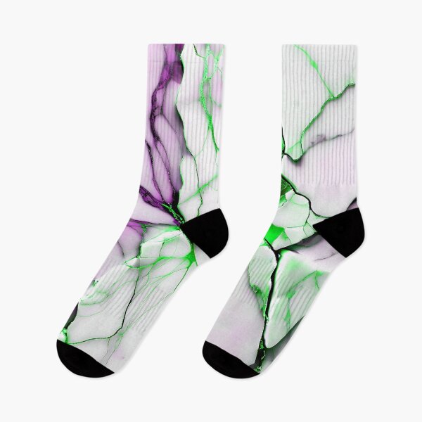 Item preview, Abstract Marble IMAGE PRINT ONLY (not real Marble) White Lilac Green designed and sold by Beachy.