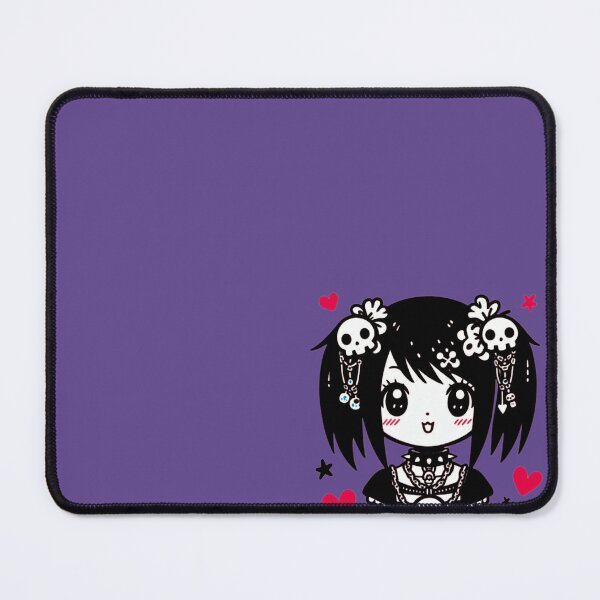 Item preview, Kawaii Emo Scene Girl Sticker designed and sold by DolceLunaFinds.
