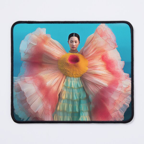 Item preview, "Abstract Blossom: Surreal Plus Size Art" designed and sold by MacroArtHub.