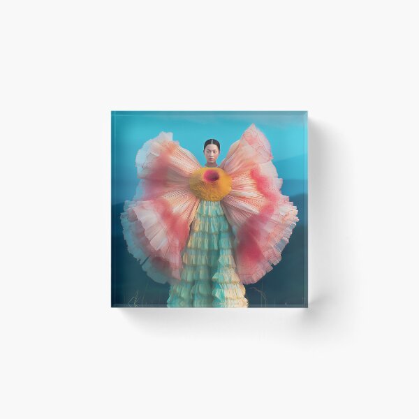 Item preview, "Abstract Blossom: Surreal Plus Size Art" designed and sold by MacroArtHub.