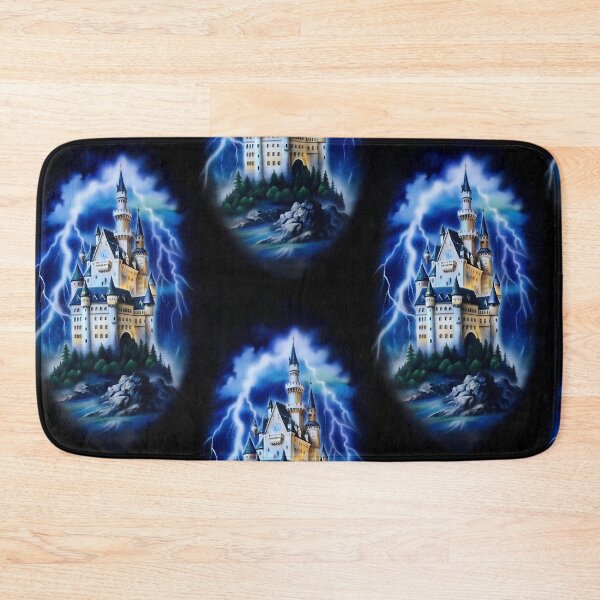 Item preview, Stormy Castle Airbrush Style designed and sold by bearslover.
