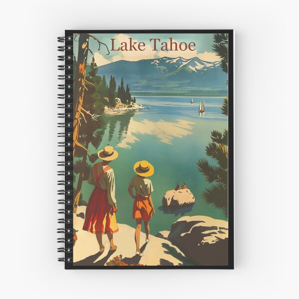 Item preview, Vintage 1930s Lake Tahoe designed and sold by Artlizzard.