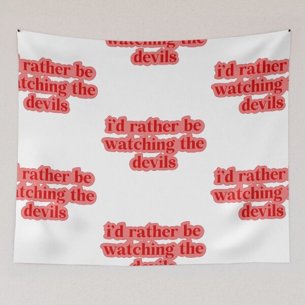 Item preview, i'd rather be watching the devils designed and sold by elle-artss.
