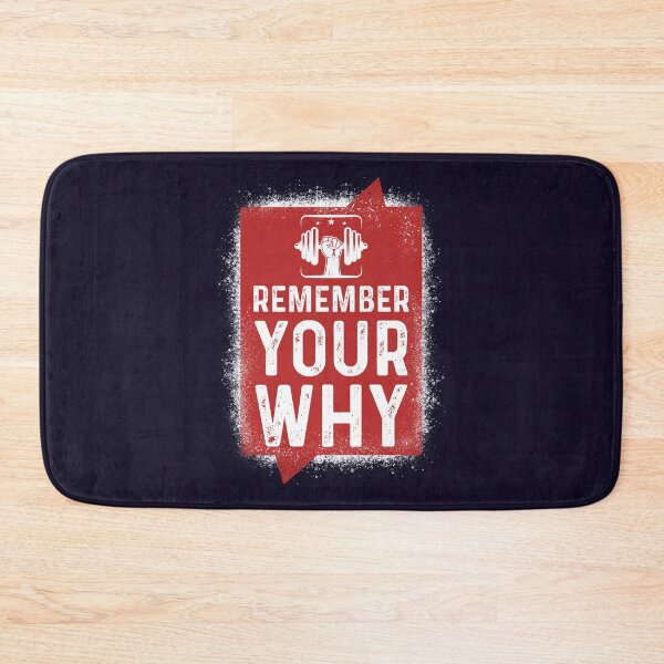 Item preview, REMEMBER YOUR WHY: Rediscovering Purpose in a Distracted World Motivational Quote designed and sold by zenturtlemerch.